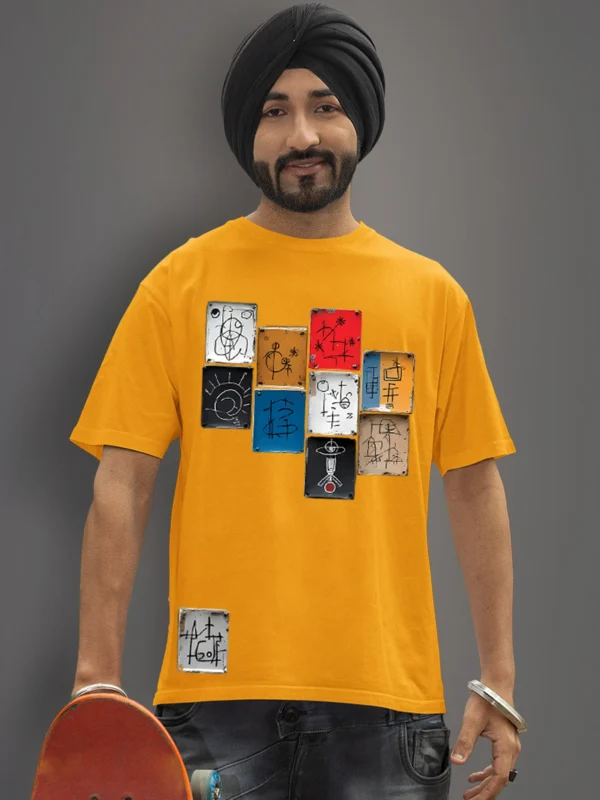 ZT Originals: Box Graphic Printed Regular T-shirt