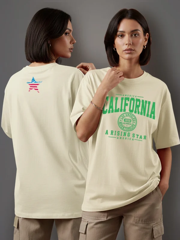 ZT Originals: California Graphic Printed Oversized T-shirt