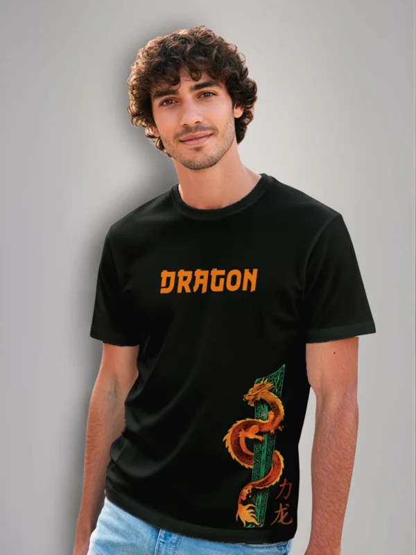 ZT Originals: Dragon 2.0 Graphic Printed Regular T-shirt