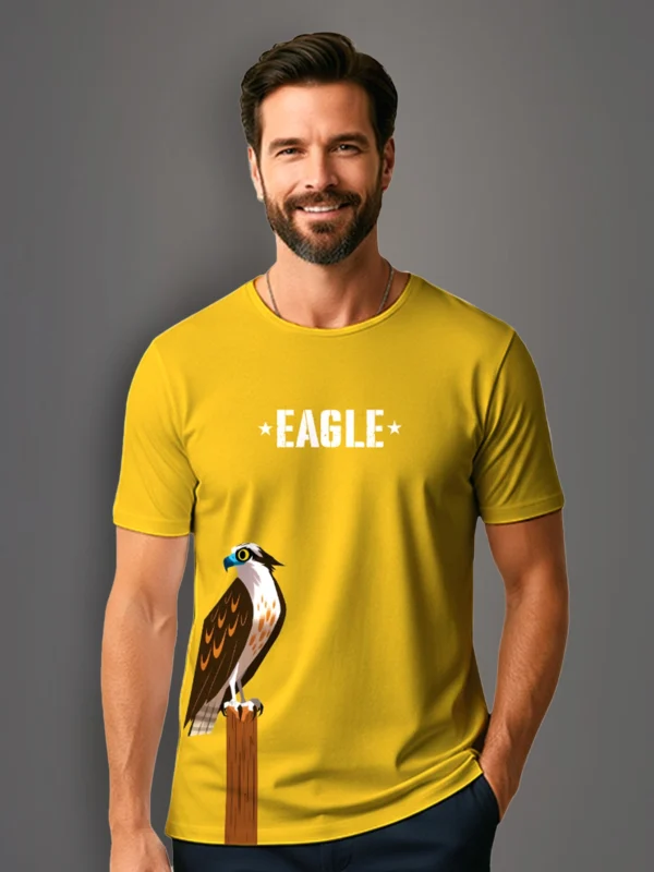 ZT Originals: Eagle Graphic Printed Regular T-shirt