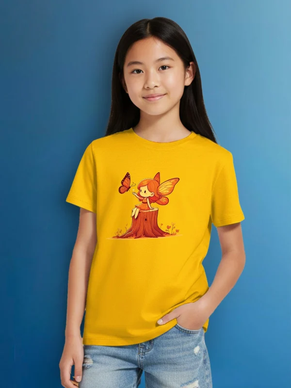 ZT Originals: Fairy Angel Graphic Printed Regular T-shirt