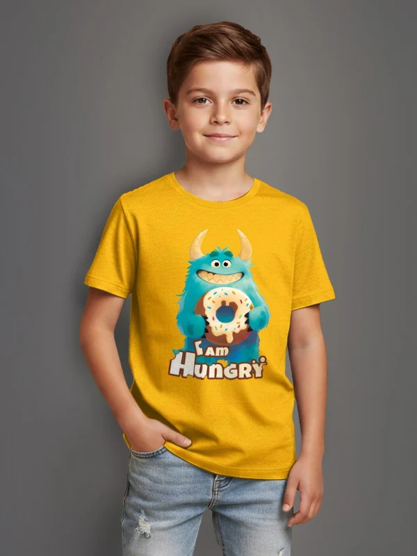 ZT Originals: Hungry Monster Graphic Printed Regular T-shirt