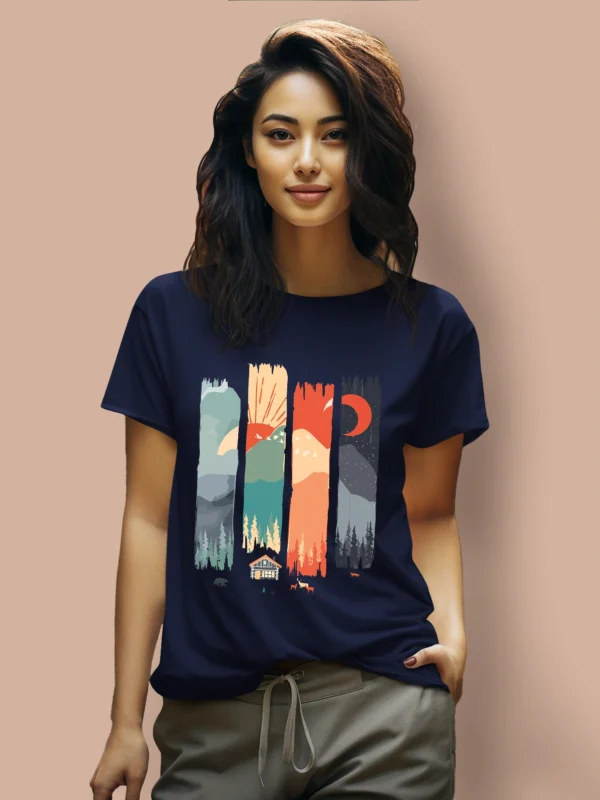 ZT Originals: Nature Printed Regular T-shirt