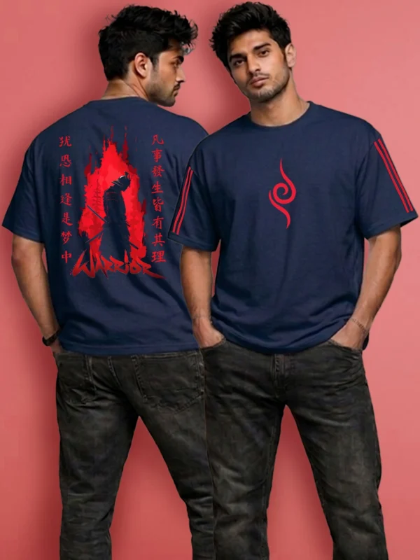 ZT Originals: Warrior Graphic Printed Oversized T-shirt