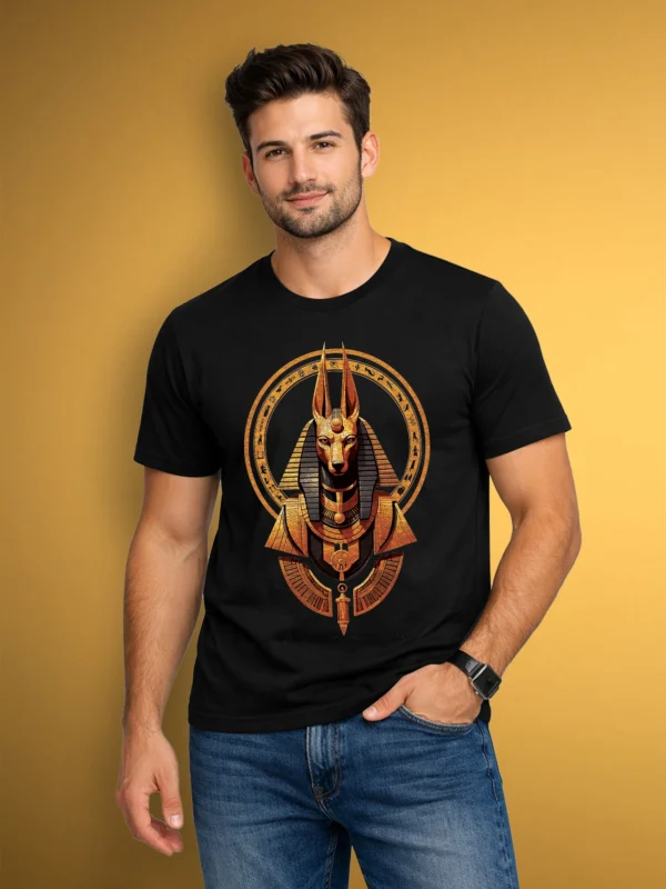 ZT Originals: Anubis Graphic Printed Regular T-shirt