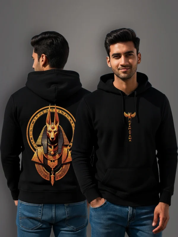 ZT Originals: Anubis Graphic Printed Hoodie