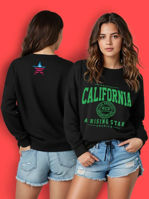 ZT Originals: California Graphic Printed Sweatshirt