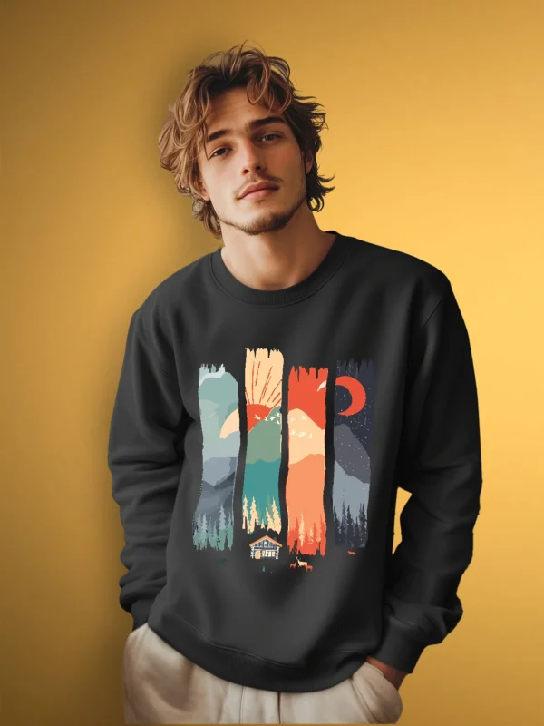 ZT Originals: Nature Graphic Printed Sweatshirt