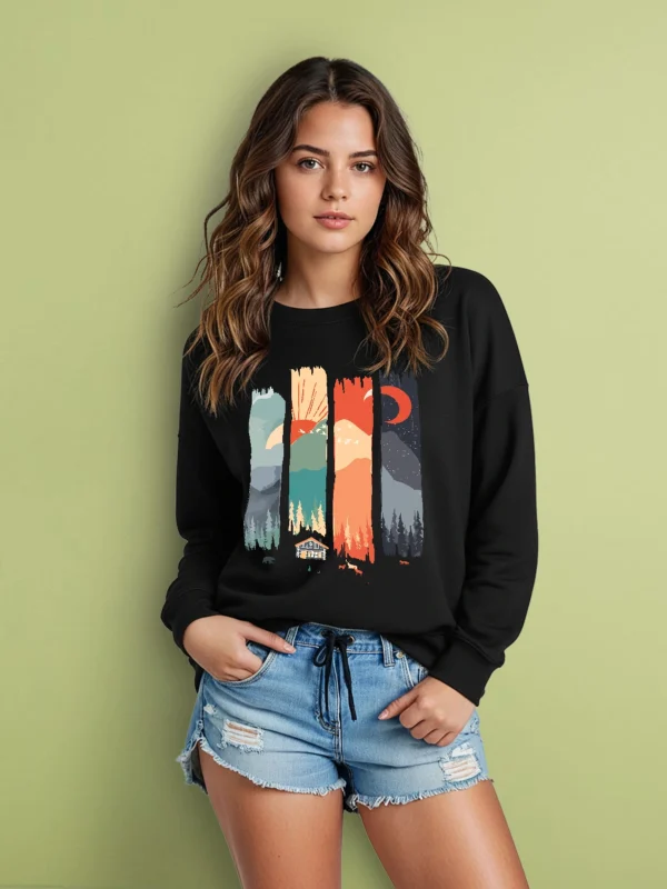 ZT Originals: Nature Graphic Printed Sweatshirt