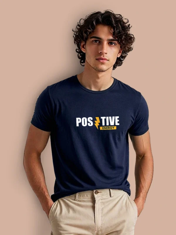 ZT Originals: Positive Energy Graphic Printed Regular T-shirt