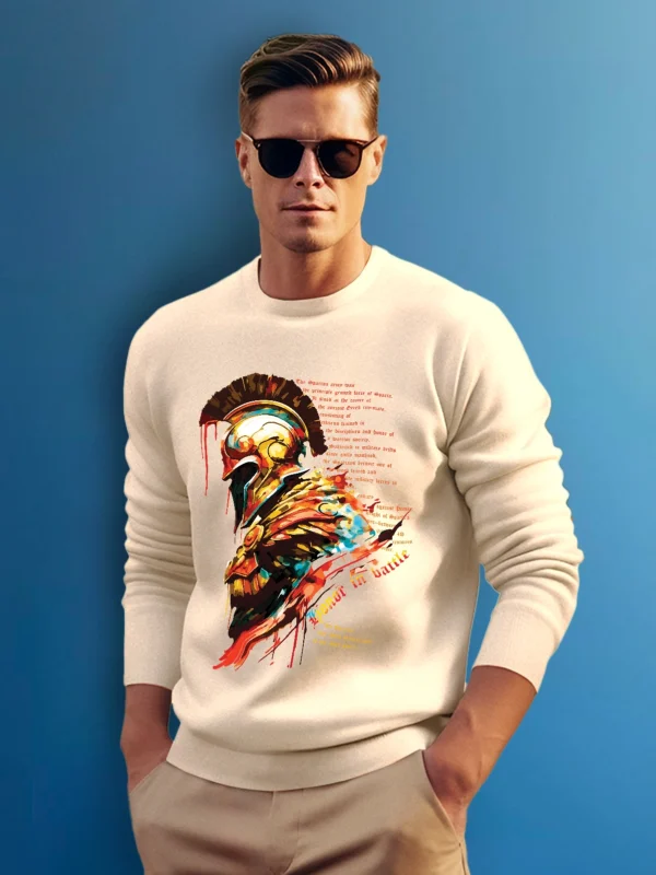 ZT Originals: Spartan Graphic Printed Sweatshirt