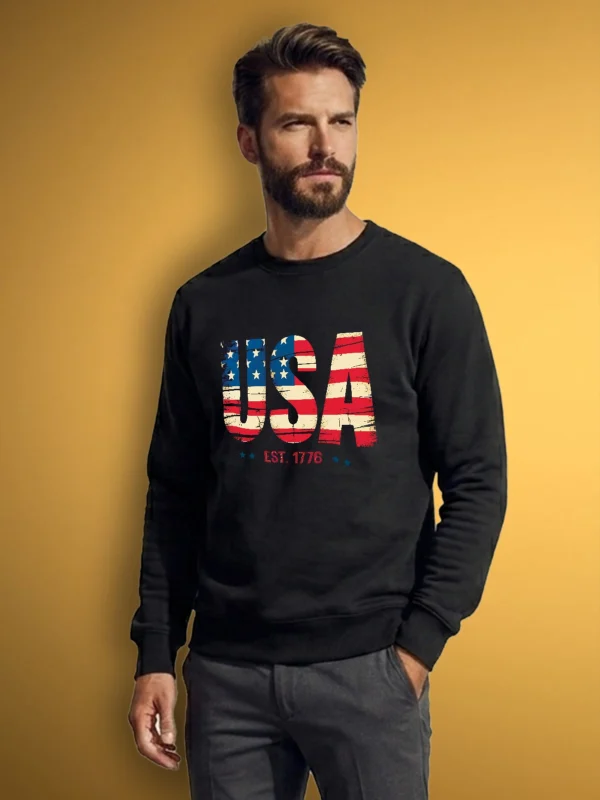 ZT Originals: USA Graphic Printed Sweatshirt
