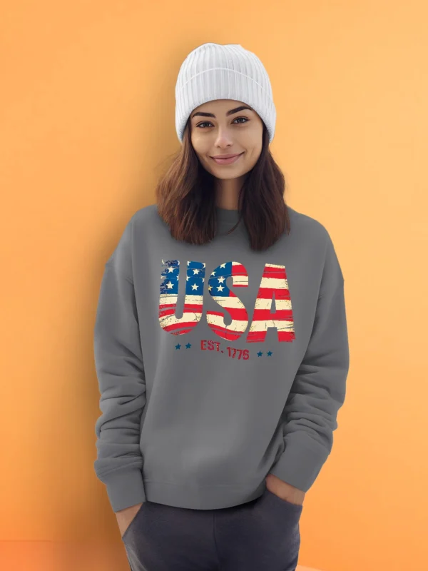 ZT Originals: USA Graphic Printed Sweatshirt